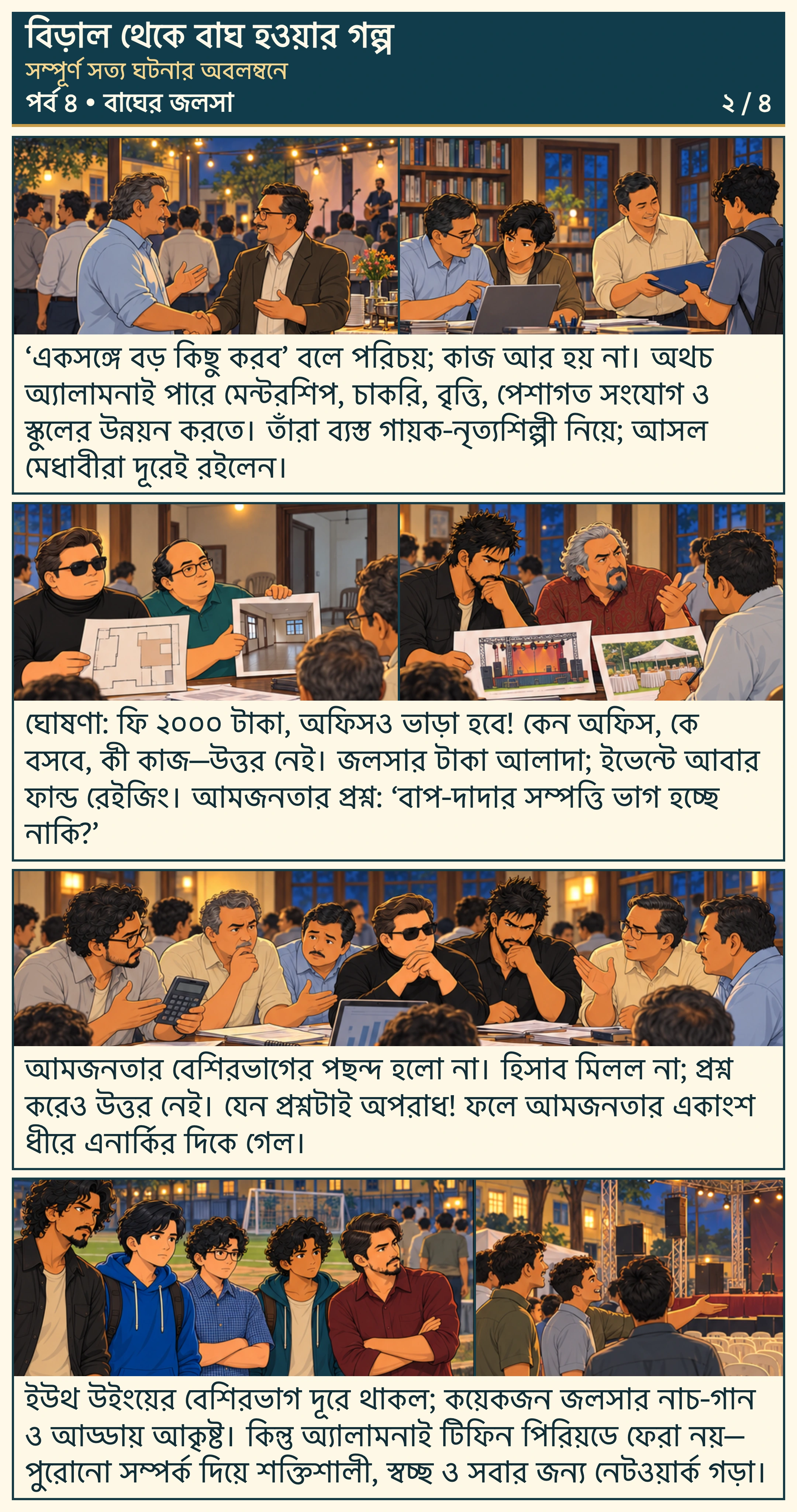 পর্ব 04 — চিত্রগল্পের নমুনা