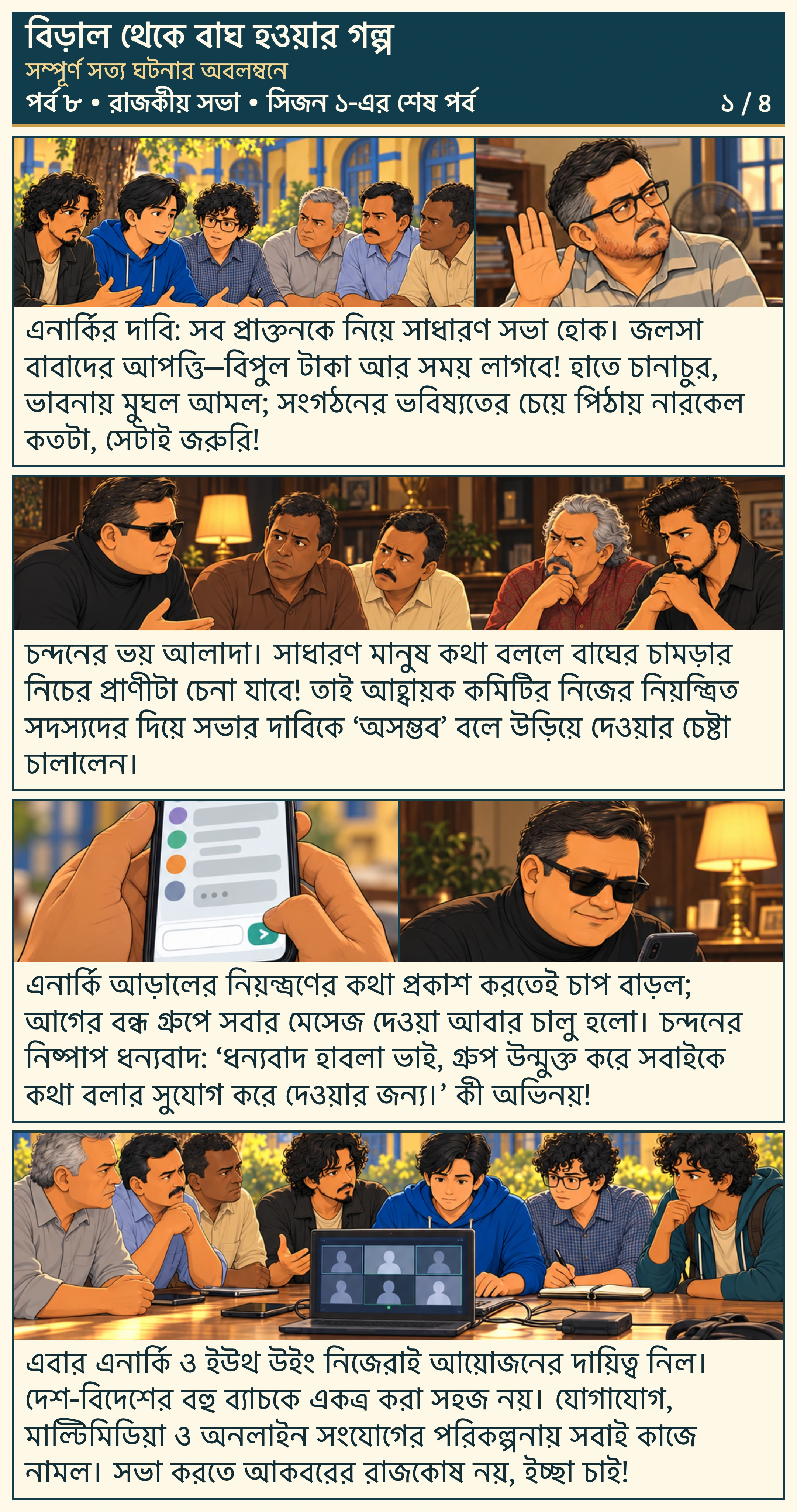 পর্ব 08 — গল্পের নমুনা